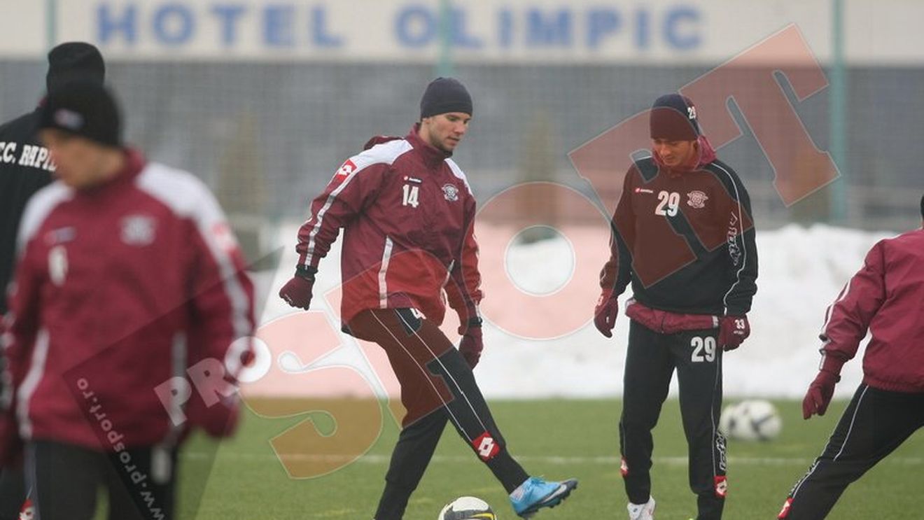 Gauracs:** 'Fanii Rapidului sunt cei mai tari din România!' VEZI FOTO de la antrenamentul giuleștenilor