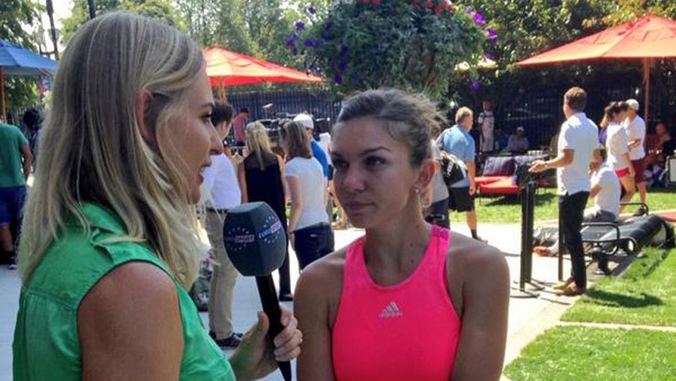 Reacția Simonei după ce s-a chinuit cu Danielle Collins în primul tur la US Open: "Sunt fericită că m-am calificat, încerc să-mi păstrez concentrarea la fiecare meci"