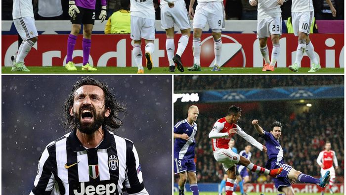 Liga Campionilor | Real Madrid și Dortmund, primele echipe calificate în "optimi". Anderlecht, comeback memorabil: 3-3 la Arsenal, după ce în minutul 58 fusese 3-0. Monaco, primul gol primit după 352 de minute. Rezultate și clasamente