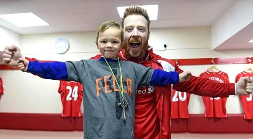 Starul WWE, Sheamus a ales doi fotbaliști de la Liverpool, care au șanse in ringul de wrestling