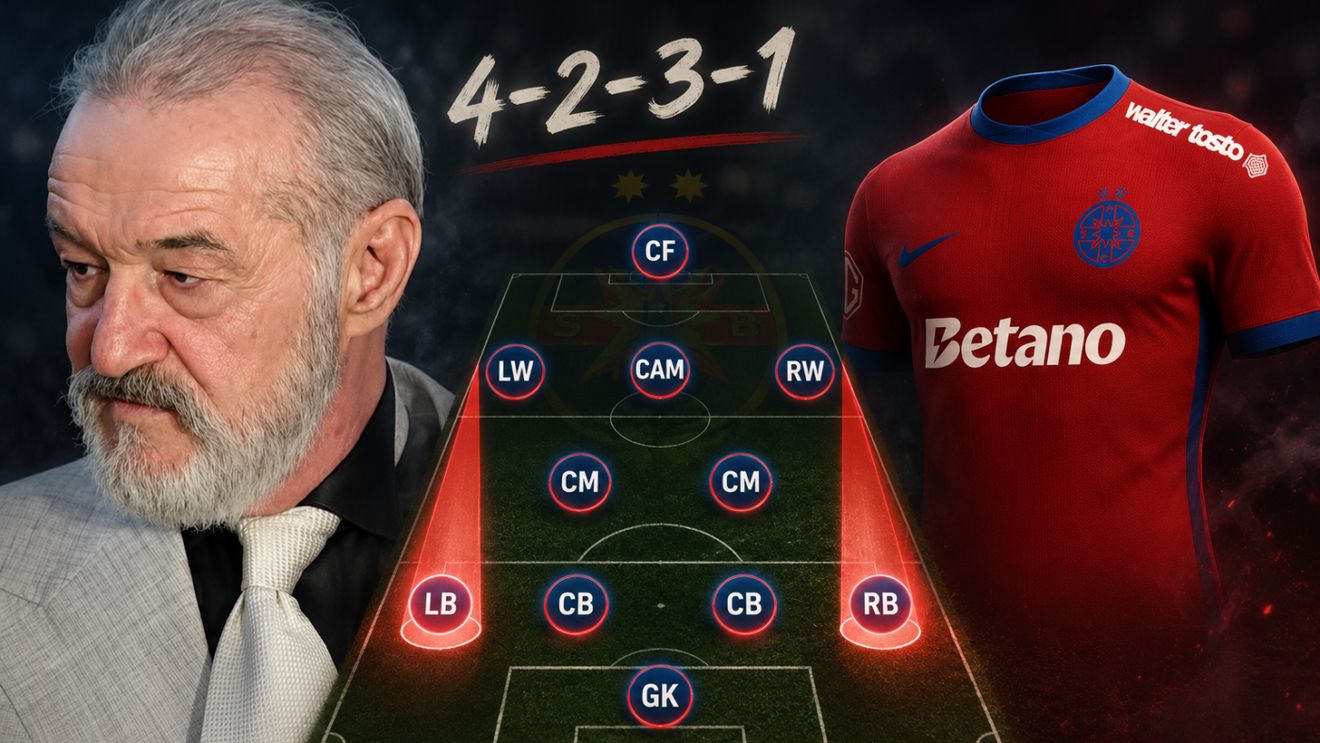Gigi Becali a anunțat, în direct la TV, un transfer nou la FCSB: „E român și a semnat azi! Sub 21 de ani”