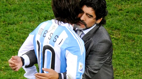Maradona, atac „din neant” la Messi: „Nu e un lider! Se joacă pe PlayStation, merge la baie de 20 de ori înaintea unui meci”. Prima reacție dinspre starul Barcelonei, foarte dură: „Maradona e un…”