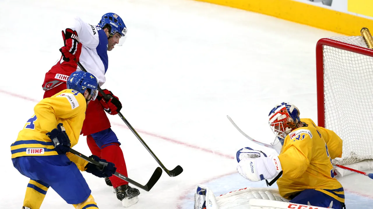Suedia a câștigat medalia de bronz la Campionatul Mondial de hochei pe gheață