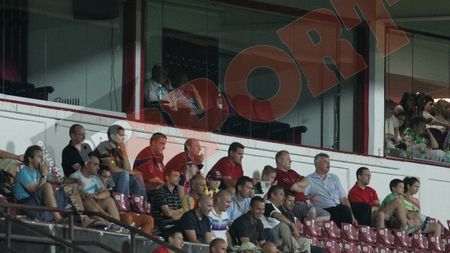 "Animalul", așteptat la cotitură!** FOTO Andone, în tribune la CFR - Sportul
