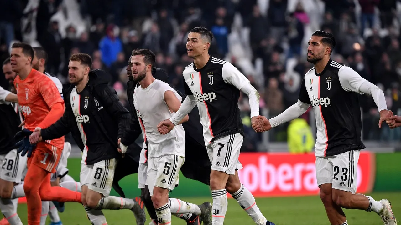 Juventus, aproape de un nou titlu în Serie A! Italienii se gândesc și la un play-off inedit! Ce planuri au după epidemia de coronavirus care a dat peste cap fotbalul