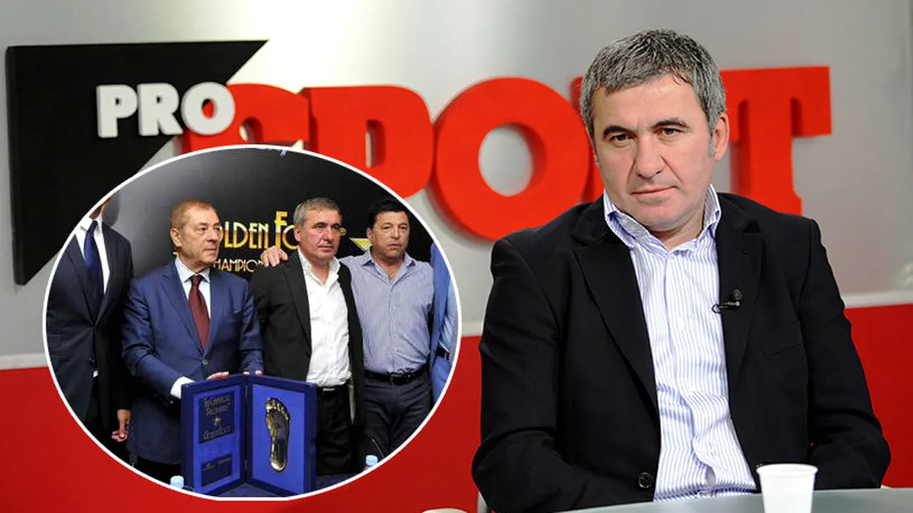 Gheorghe Hagi a primit trofeul Golden Foot! FOTO | Talpa 