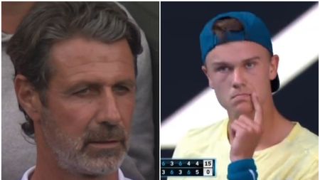 Patrick Mouratoglou, umilit în văzul tuturor la Australian Open: „Ciocul mic!" Gest sfidător la adresa antrenorului Simonei Halep, făcut de celălalt elev al său | VIDEO