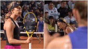 Danielle Collins, reacții provocatoare în fața Simonei Halep! Faze rar întâlnite pe terenurile de tenis | VIDEO