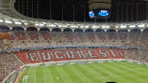 Asta va rămâne în istorie! FOTO | Situație umilitoare pentru Steaua, la meciul cu City. Cum a apărut mesajul 