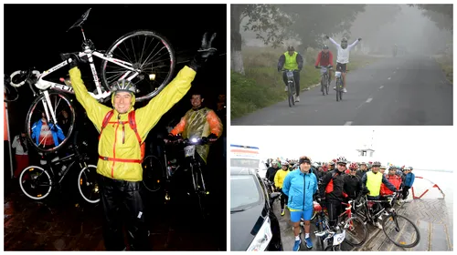 „ProSport Cu Bicicleta La Mare” s-a încheiat! FOTO – Doar 15 participanți au pedalat până în Vama Veche, destinația finală