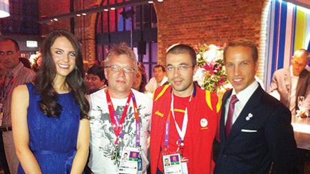 Kate și William, la petrecerea românilor