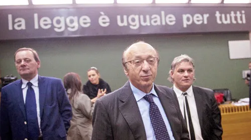 Sentințe în cazul Calciopoli:** Moggi, frații Della Valle și Lotito, la închisoare!
