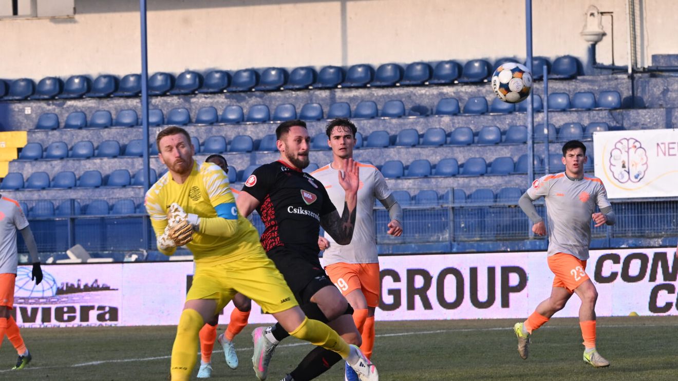 Metaloglobus - Csikszereda 0-1, în etapa 25 din Superliga. Victorie importantă pentru trupa lui Robert Ilyeş, în vederea evitării locurilor de retrogradare