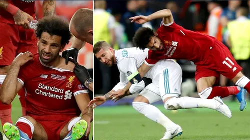 Fanii cer suspendarea lui Sergio Ramos pentru accidentarea lui Salah! S-au strâns deja peste 300.000 de semnături. 