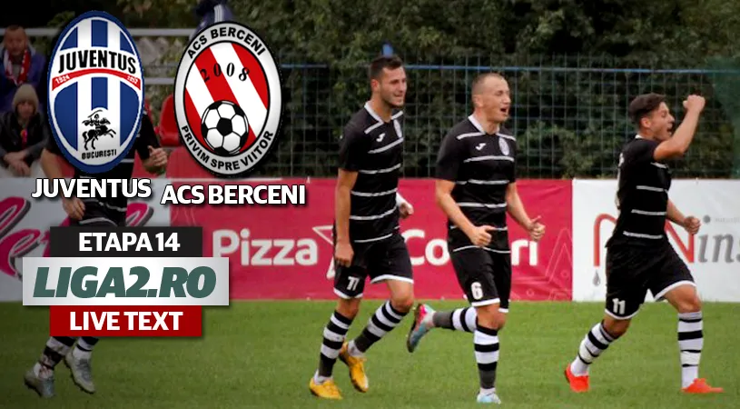 Buftenii din Berceni s-au ARSU în Colentina!** Juventus - ACS Berceni 5-0. Chipirliu a ajuns la cota 15