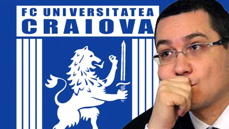 Clubul Universitatea i-a adresat** o scrisoare deschisă premierului Victor Ponta!