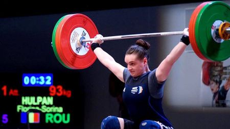 Sorina Hulpan, a patra din Europa! Halterofila tricoloră s-a clasat pe locul 4 la totalul olimpic și a cucerit medalia de bronz la "aruncat" în cadrul CE din Georgia