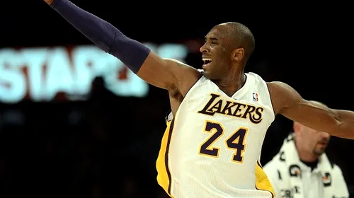 Kobe 30K! Bryant a devenit cel mai tânăr jucător din istoria NBA care ajunge la 30.000 de puncte!