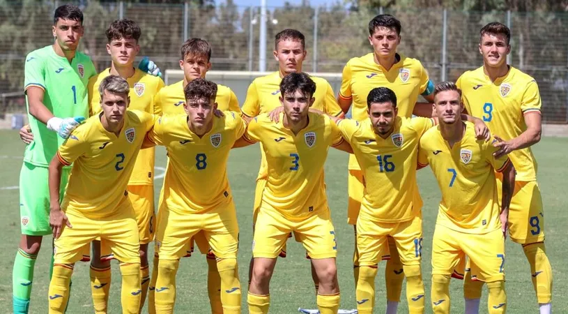România U19 debutează în preliminariile EURO 2024 cu opt jucători din Liga 2 și unul din Liga 3. Lotul care va face deplasarea în Cehia