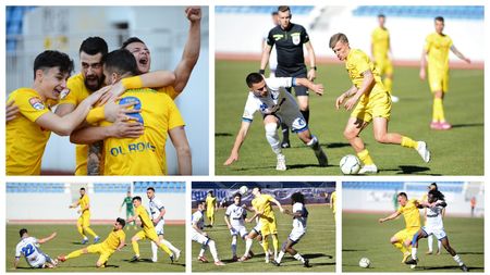 Pandurii - Petrolul sau meciul de-a șoarecele și pisica! Echipa lui Viorel Moldovan s-a jucat cu elevii lui Călin Cojocaru și a urcat pe podium: ”Promovarea se obține împotriva echipelor mici”