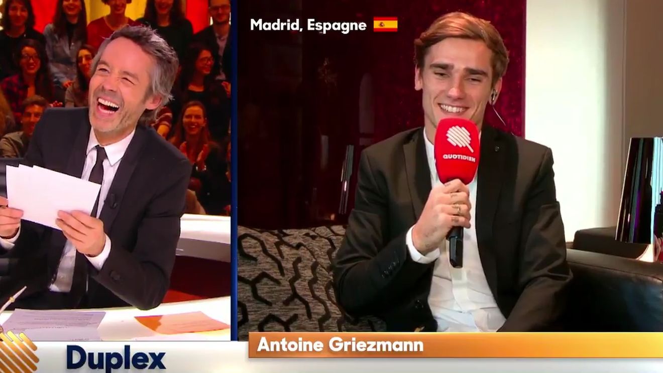 "Pe cine nu vrei să mai vezi în 2017?" Antoine Griezmann a stârnit hohote de râs în direct cu răspunsul său, după un an APROAPE perfect
