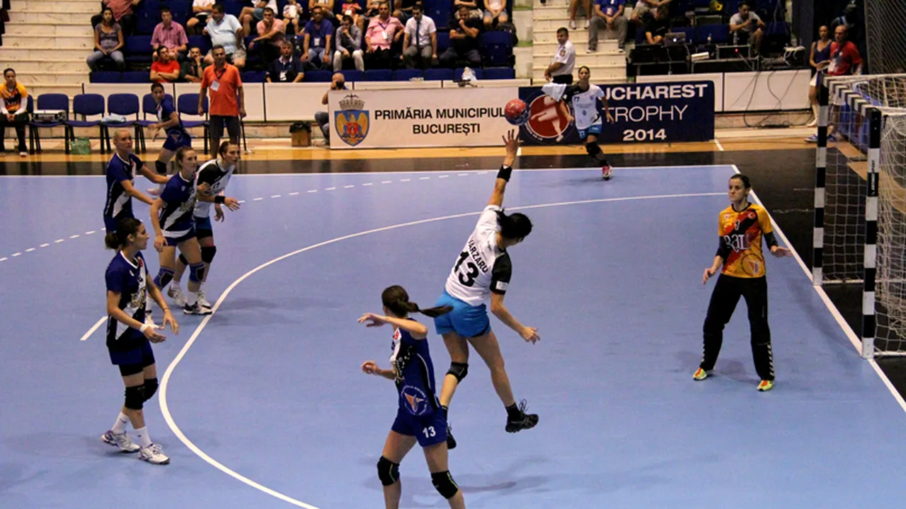 CSM București, antrenament cu public în debutul Bucharest Trophy 2014. Neagu, excelentă pentru Buducnost în victoria cu Rostov