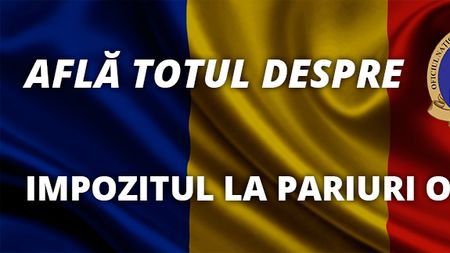 (P) Află unde și cum trebuie declarat impozitul pentru pariuri online în 2017!