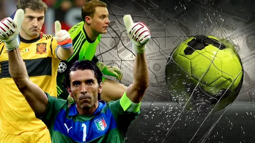 Neuer, Bravo, Courtois, Casillas și Buffon au fost nominalizați pentru echipa anului 2014