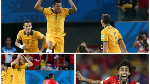 LIVE BLOG CM 2014, ziua 2 | Chile - Australia 3-1. Alexis Sanchez, Valdivia și Beausejour au rezolvat meciul pentru sud-americani
