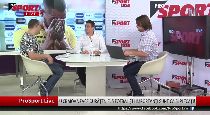 Liviu Ganea a explicat la ProSport Live de ce Craiova s-a împotmolit în ultima perioadă: 