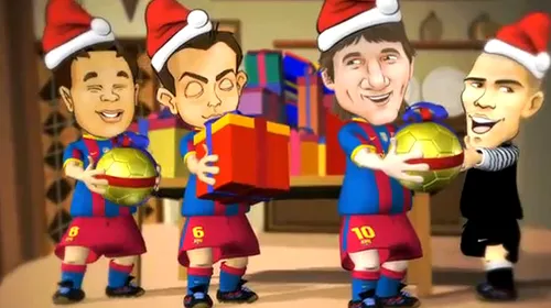 VIDEO Cum și-a colindat FC Barcelona fanii, de Crăciun?** Vezi aici!