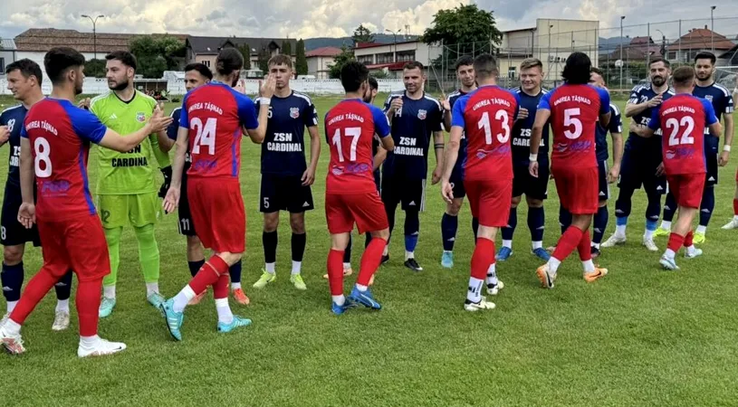 Unirea Tășnad a câștigat Liga 4 Satu Mare în urma unei finale spectaculoase, dar controversate. Un arbitru de primă ligă a fost delegat, însă învinșii n-au fost mulțumiți: ”Contestăm vehement!”