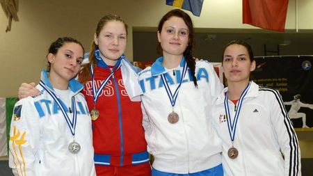 Prima medalie pentru România la Europenele de scrimă de la Jerusalim: Maria Boldor, bronz la floretă junioare 