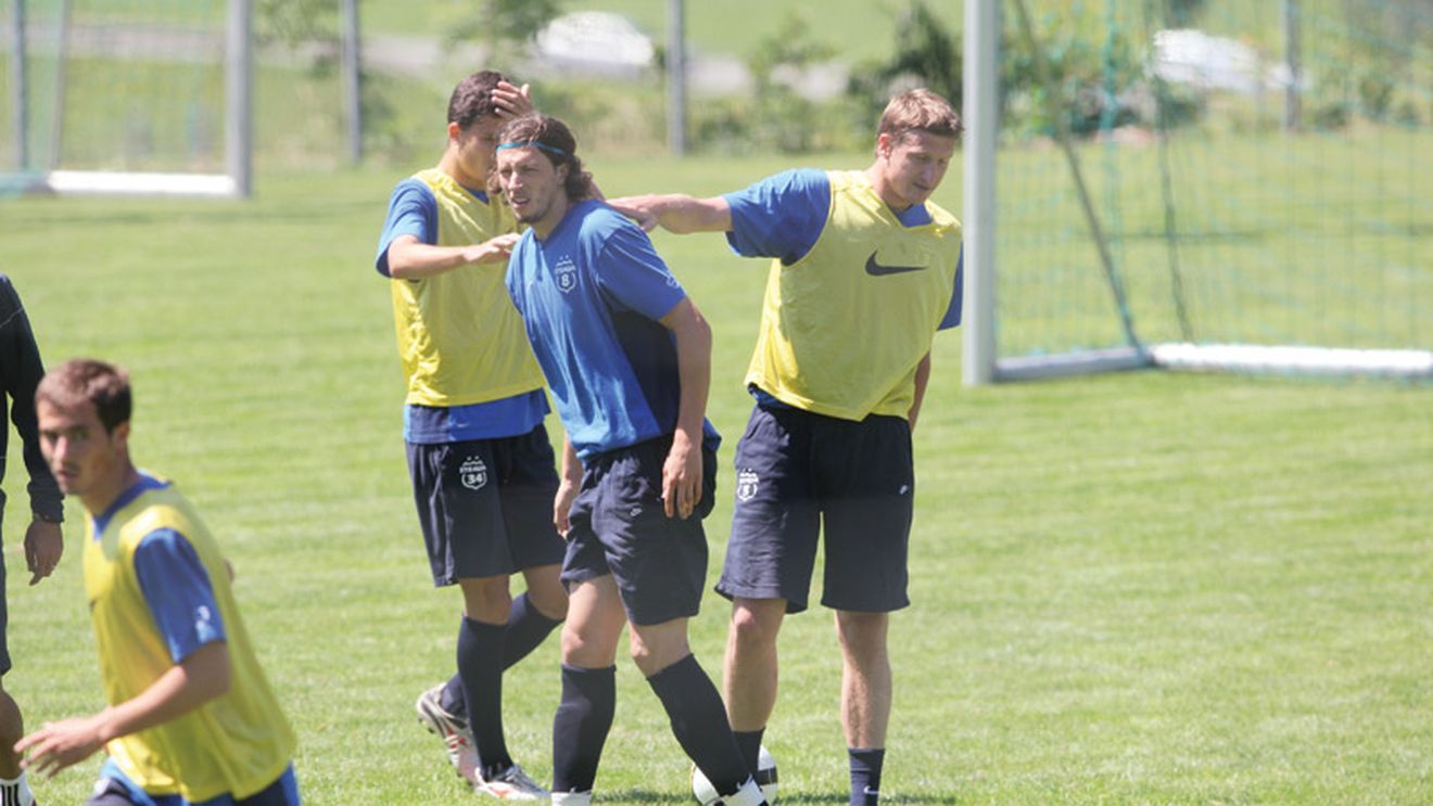 Goian și Ovidiu Petre s-au antrenat normal