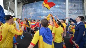 Jandarmeria Română a reacționat după meciul cu Suedia: "Astfel de misiuni nu sunt o noutate". Ce s-a întâmplat în primul meci din preliminarii și cum au fost "taxați" suporterii noștri de organizatori. FOTO & VIDEO 