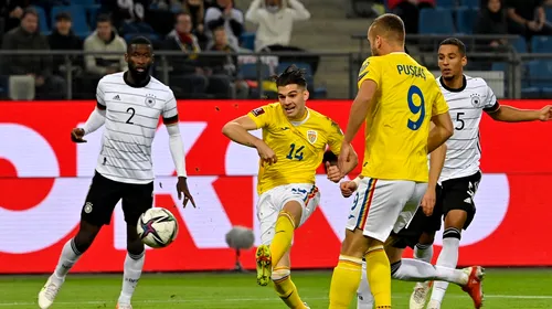 Ianis Hagi, dat drept exemplu după golul superb din Germania – România: „Ne-ar bucura să vedem asta la mai mulți jucători”