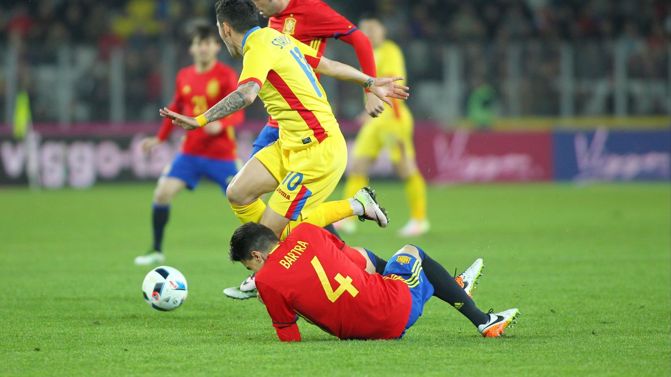 LIVE BLOG | România - Spania 0-0. Am pus probleme campioanei europene. Stanciu, Popa și Grigore, remarcații meciului