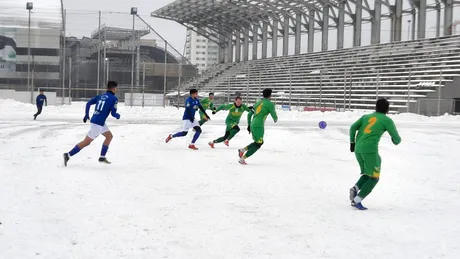 CS Mioveni a marcat șase goluri în amicalul disputat în ultima zi a cantonamentului de la Poiana Brașov. Prima repriză a fost mai săracă în reușite
