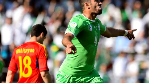 Victorie pentru Algeria, înaintea amicalului cu România