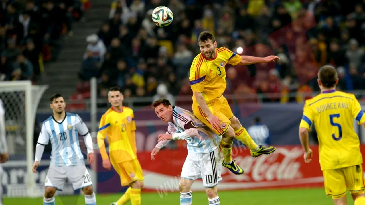 Ienei temperează entuziasmul de la națională, după remiza cu Argentina: 