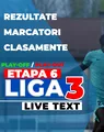 Liga 3, etapa 6, play-off și play-out | Progresul Spartac tremură pentru locul în baraj, CSO Băicoi pierde teren. Bistrița și CSM Unirea Alba Iulia se desprind, Minerul Lupeni a zdrobit Ghiroda. Zalăul profită de remiza de la Baia Mare