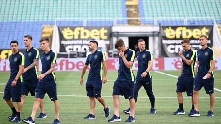 Atmosferă dezolantă la CSKA 1948 Sofia - FCSB! Câți spectatori asistă la meciul din Conference League