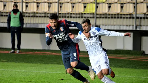 Academica Clinceni 1-0 Chindia Târgoviște. Victorie importantă pentru echipa lui Ilie Poenaru! Târgoviștenii au căzut pe loc de „baraj”!