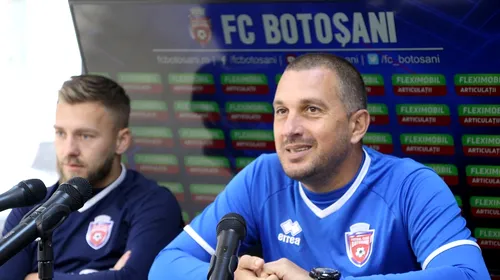 FC Botoșani – Dinamo, meciul dezamăgirilor din acest nou sezon. Enache: „Avem ceva de demonstrat, avem răni, avem orgolii”