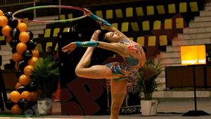 Alexandra Piscupescu,** locul 15 la europenele de gimnastică ritmică