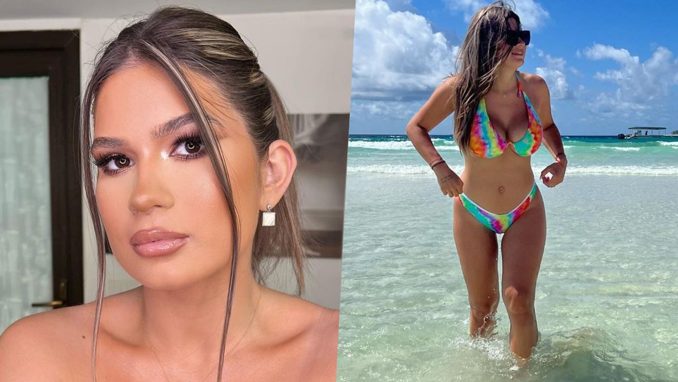 Soţia lui Denis Drăguş face furori la plajă, deși este însărcinată pentru a doua oară. Cât de frumoasă este Vanessa, femeia care l-a făcut pe fotbalist să rupă orice legătură cu familia lui | GALERIE FOTO