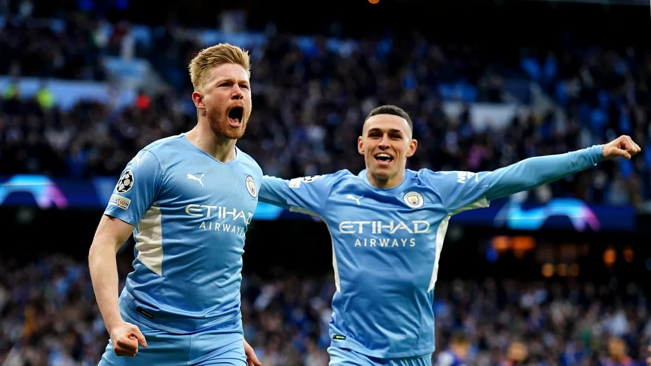 Catastrofă pentru Carlo Ancelotti în Anglia! Real Madrid, făcută KO de Manchester City în 11 minute. De Bruyne, pe urmele lui Sterling și Aguero | VIDEO