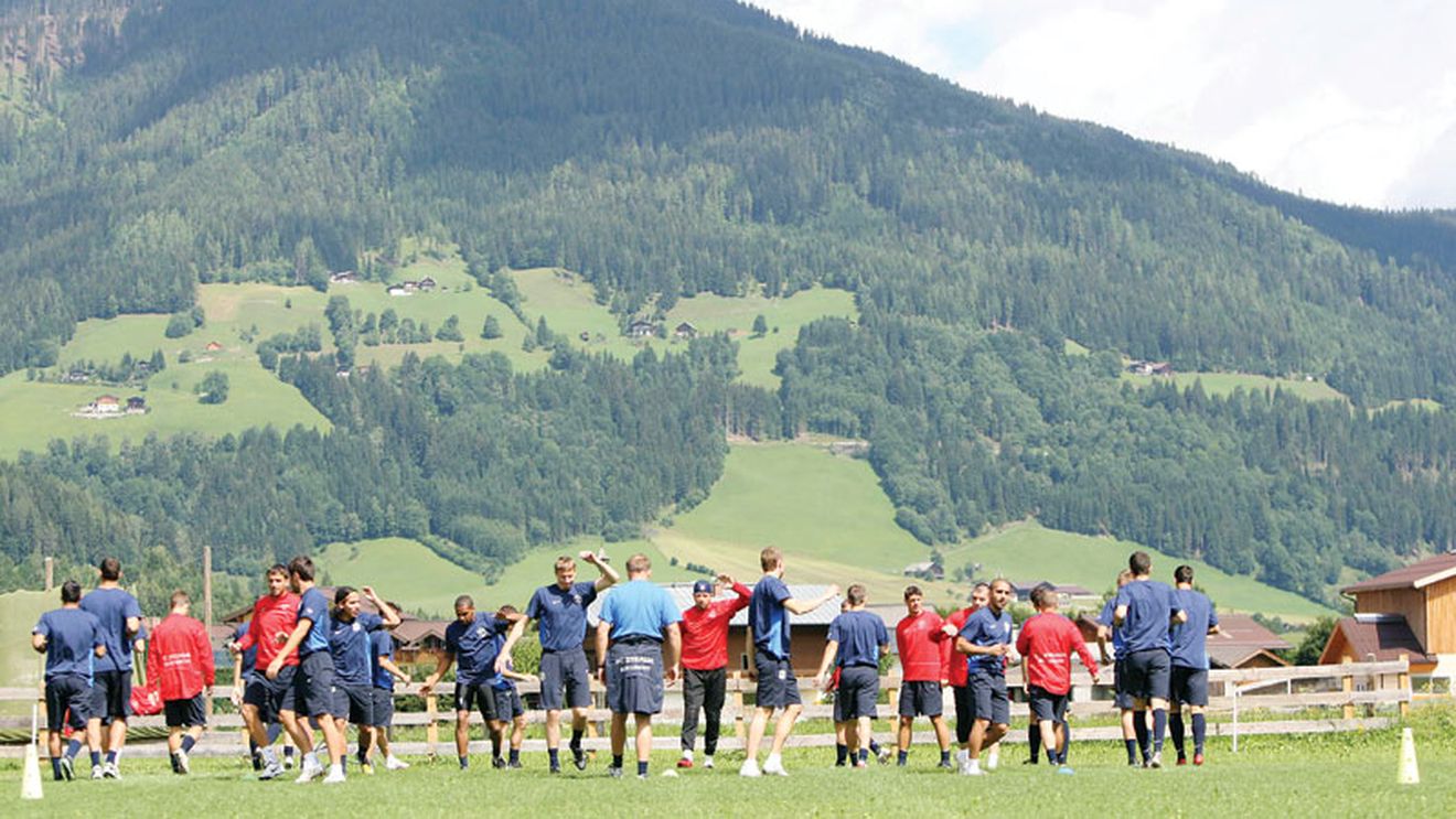 Steliștii, la primele antrenamente în cantonamentul din Austria