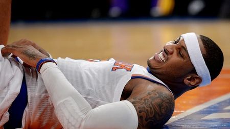 Prețul succesului:** NY Knicks a câștigat cu Lakers, dar vedeta Anthony s-a accidentat!