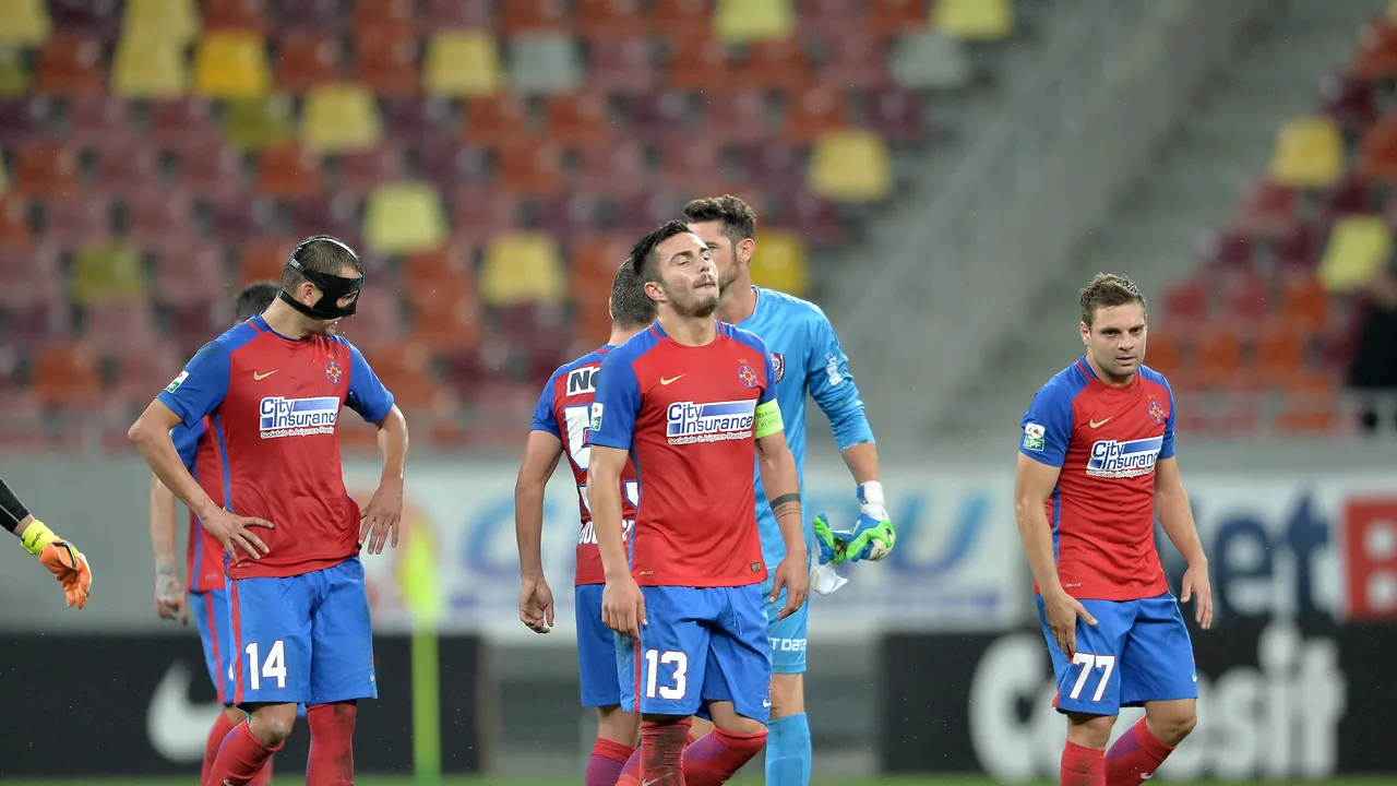 Presiunea își spune cuvântul la Steaua după remiza cu Zurich: 